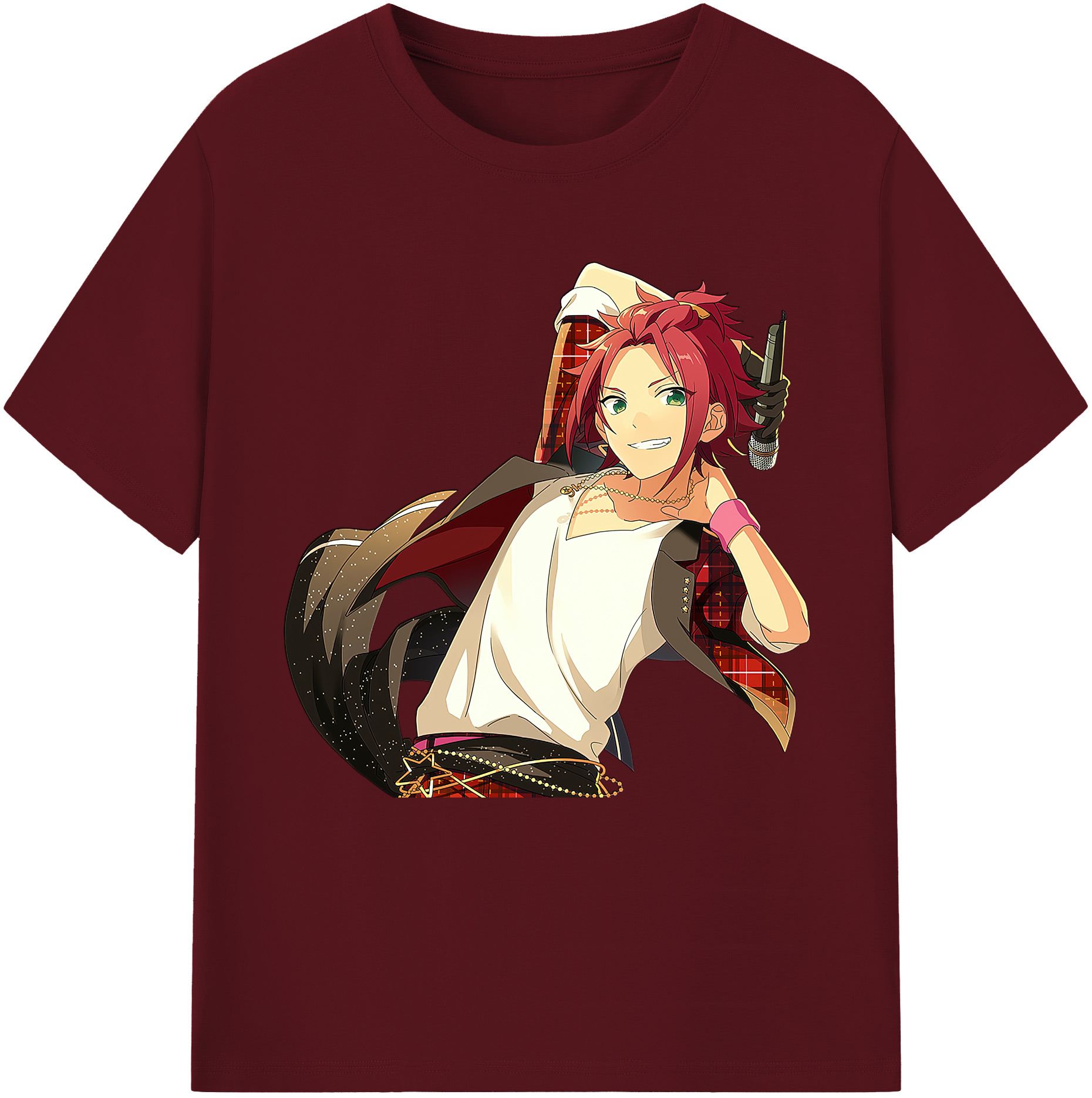 （画像用） あんさんぶるスターズ! Ensemble Stars 綿100％半袖Tシャツ（フロントプリント）